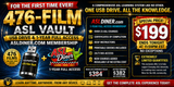 476-Film ASL Vault USB Flash Drive AND 1-Year Full Access Membership at ASLDiner.com