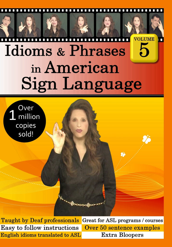 Idioms & Phrases in American Sign Language, Volume 5 USB Flash Drive