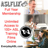 NEW! ASL Everything Kit 215-Film Set USB Flash Drive + Signing Fluently + FREE DVD + S&H