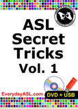 NEW! ASL Secret Tricks, Vol. 1 DVD and USB Set with Free Shipping