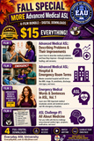 Fall Special - MORE Advanced Medical ASL 4-Film Bundle — Digital Downloads — $15 Everything