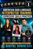 July 4th Advanced ASL Interpreter Training 4-Film Bundle — Digital Downloads — $10 Today Only