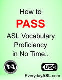 NEW! 2-Film USB Set: "What is ASL Literature?" and "How to PASS ASL Vocabulary Proficiency in No Time."