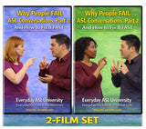 NEW! Why People FAIL ASL Conversations, Part 1: How To Fix It Fast - DIGITAL DOWNLOAD