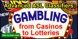 New! Advanced ASL Classifiers: Gambling from Casinos to Lotteries DVD + USB Set