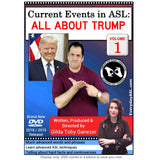 New 2-DVD Set - Current Events in ASL: All About Trump, Vol. 1-2 with FREE s&h